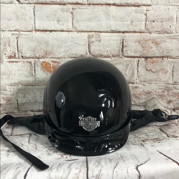 Harley-Davidson Other - Harley-Davidson DOT Motorcycle Helmet Gloss Black